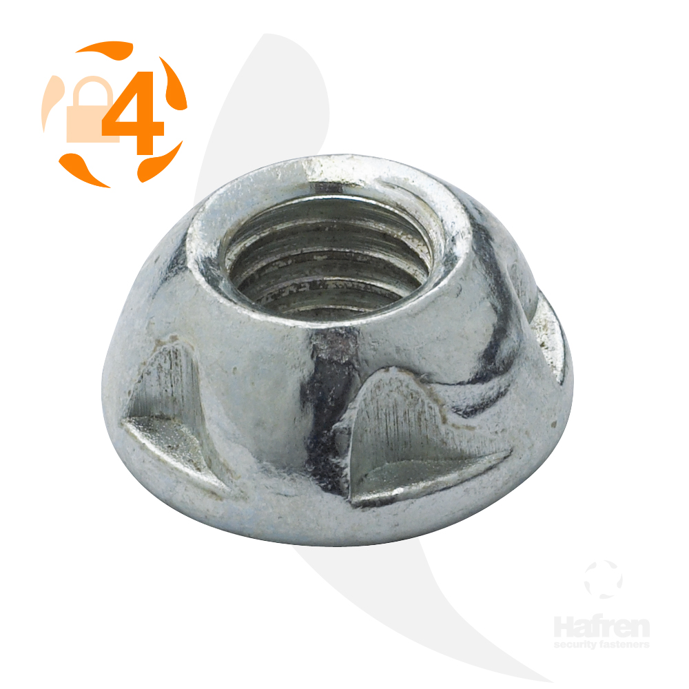 M5 Case Hardened Steel Zinc Plated Kinmar® Removable Nut