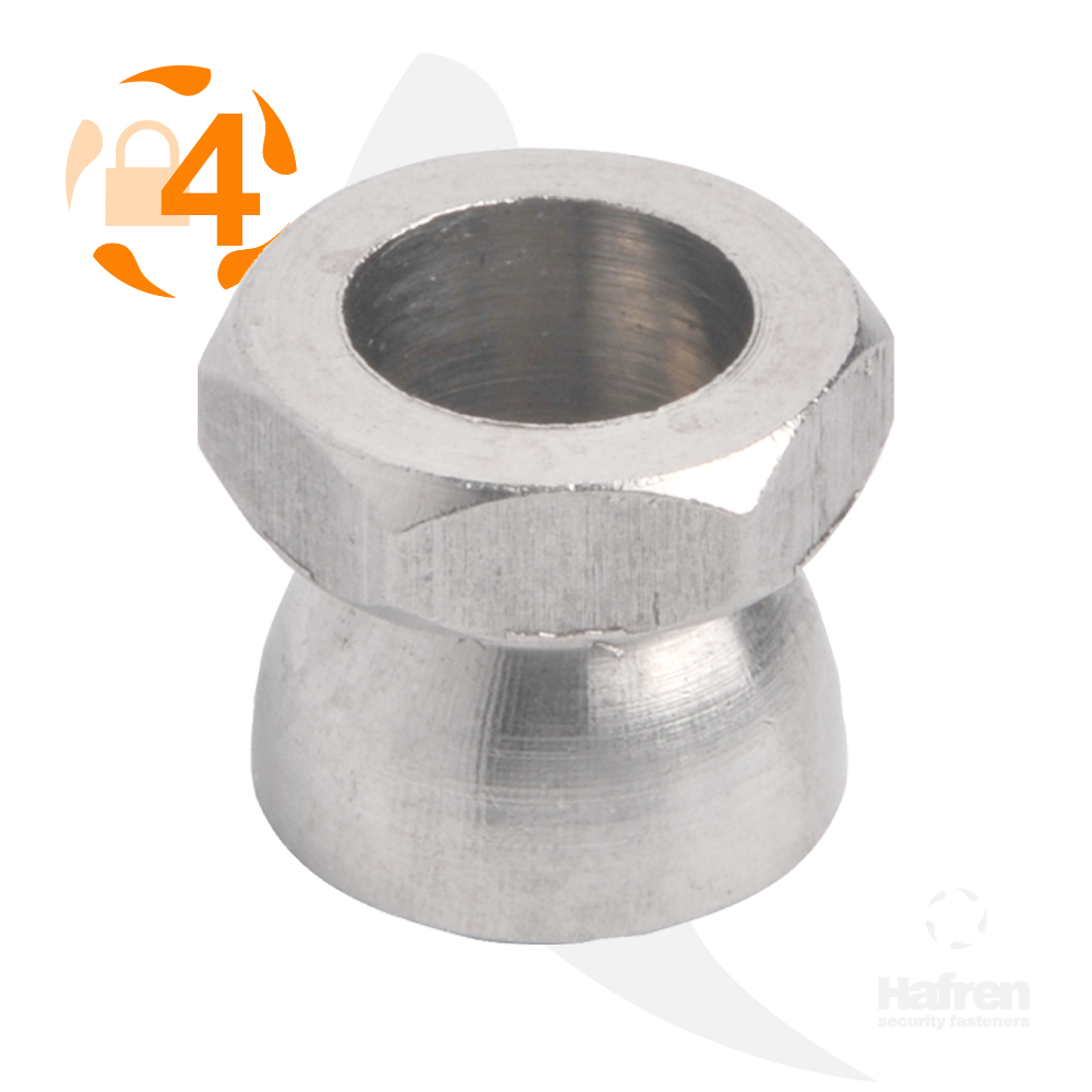 M6 A4 Stainless Steel Shear Nut