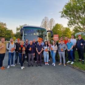 Celebrating Success: Team Orange Goes Out of Office!